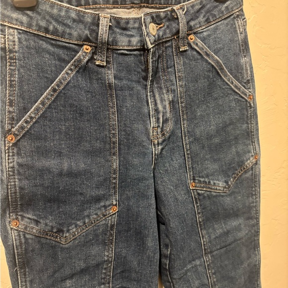 Old Navy Dark Blue Denim Jeans - Picture 2 of 6